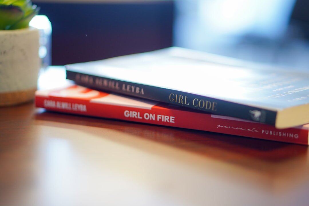modern crime novel on table